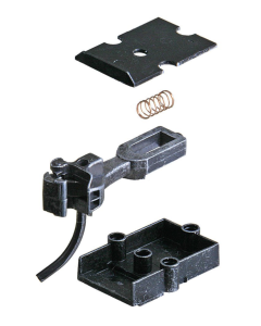 Kadee #745, O Scale Type E Medium Centerset Metal Couplers with Plastic Gearboxes, 2 Pair