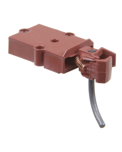 Kadee #801, O Scale Plastic Coupler With Gear Box, Boxcar Red, 1 Pair