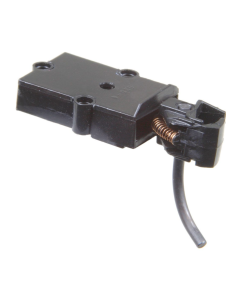Kadee #804, O Scale Plastic Coupler With Gear Box, Black, 1 Pair