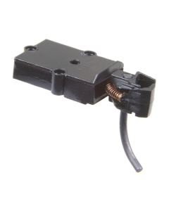 Kadee #816, O Scale Medium Centerset Metal Coupler With Plastic Gear Box, Black, 1 Pair