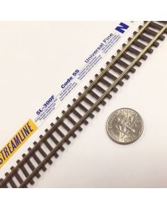 PECO SL-300f N Scale, Code 55 Wood Tie Flex Track
