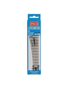 PECO SL-396 N Code 80 LH Medium Radius Turnout