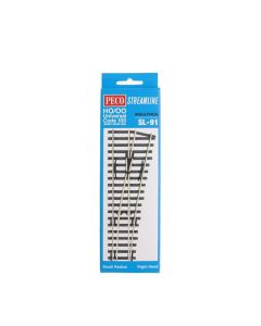 PECO SL-91 HO Code 100 RH Small Radius Turnout