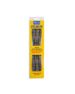 PECO SL-E194 HO Code 75 Electrofrog 12 Degree Long Crossing