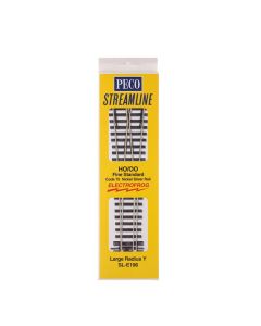 PECO SL-E198 HO Code 75 Electrofrog Large Radius Wye