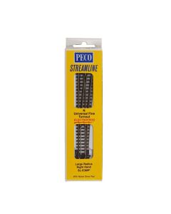PECO SL-E388F N Code 55 Electrofrog RH Large Radius Turnout