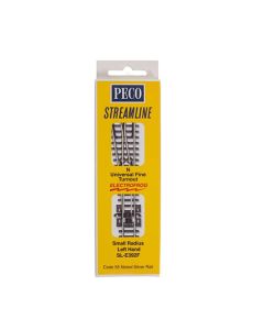 PECO SL-E392F N Code 55 Electrofrog LH Small Radius Turnout