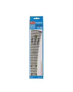 PECO SL-E86 HO Code 100 Electrofrog Curved Double Radius RH Turnout