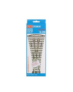 PECO SL-E99 HO Code 100 Electrofrog Medium Radius 3-Way Turnout