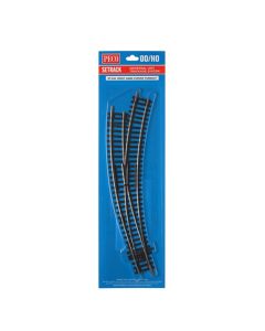 PECO ST-244 HO Code 100 Setrack Curved Double Radius RH Turnout