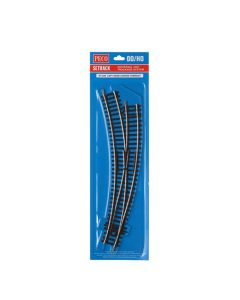 PECO ST-245 HO Code 100 Setrack Curved Double Radius LH Turnout