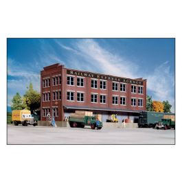 3095 Walthers Railway Express Agency REA Transfer Building HO Scale 