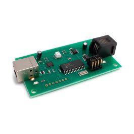 USB PC Board NCE UBS Interface 3D printed box for NCE  Power Cab to USB